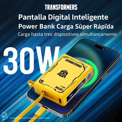 Power Bank 10000mAh 30W ⚡ Carga Súper Rápida + Pantalla Digital LED